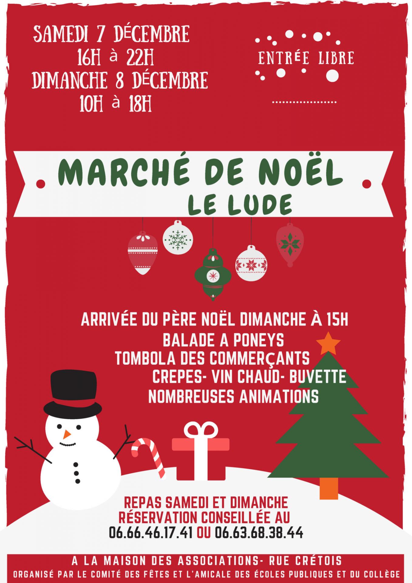 Marché de Noël - Le Lude (72)