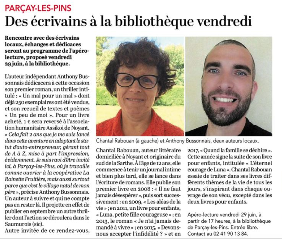 Courrier de l'Ouest - 27/06/2018